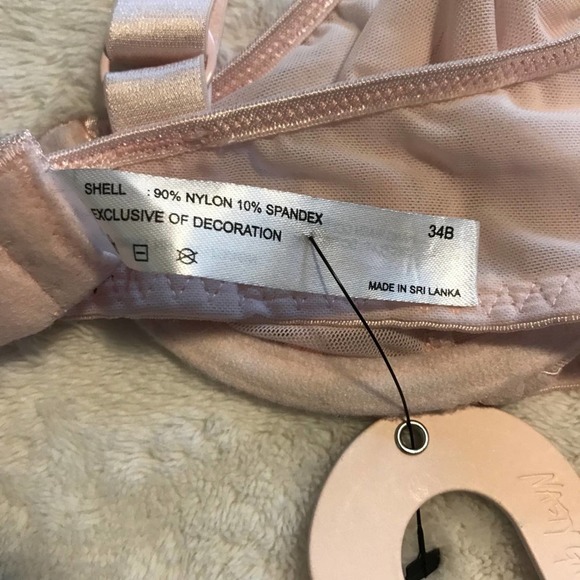 Nasty Gal Pink Bra - Picture 6 of 6